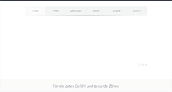 Desktop Screenshot of kfo-speer.de